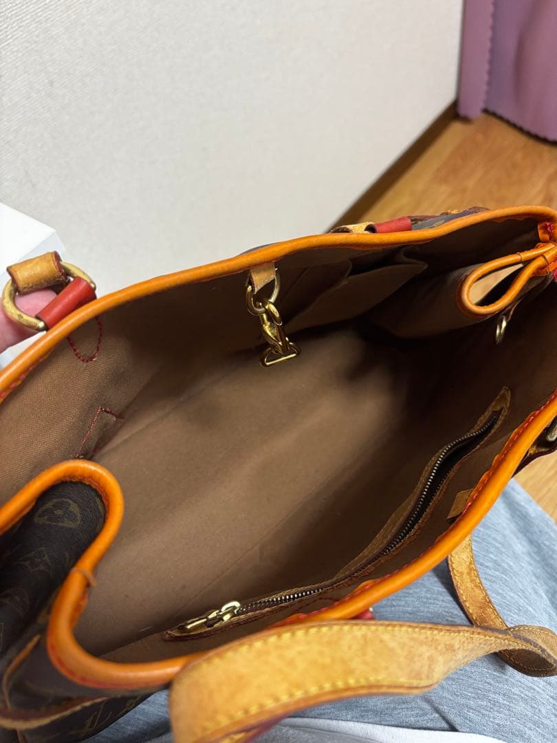 正規品 ルイヴィトン モノグラム ハンドバッグ ※Kイニシャル後付け