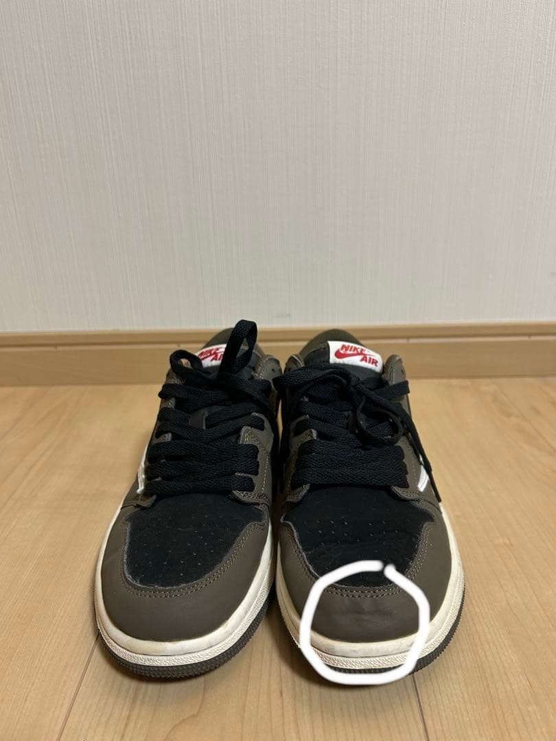 トラヴィス・スコット × NIKE エアフォース1 ロー ブラック（箱なし）