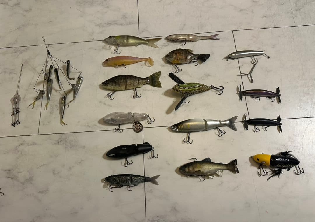 G*G様 希少ルアーお得セット ブラックバス イマカツ レイド ハイドアップ ガ