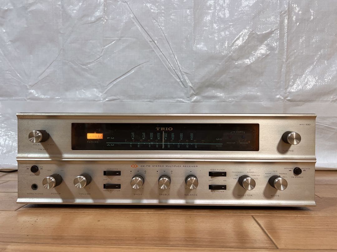 TRIO / トリオ WX-330 真空管式 ステレオレシーバー