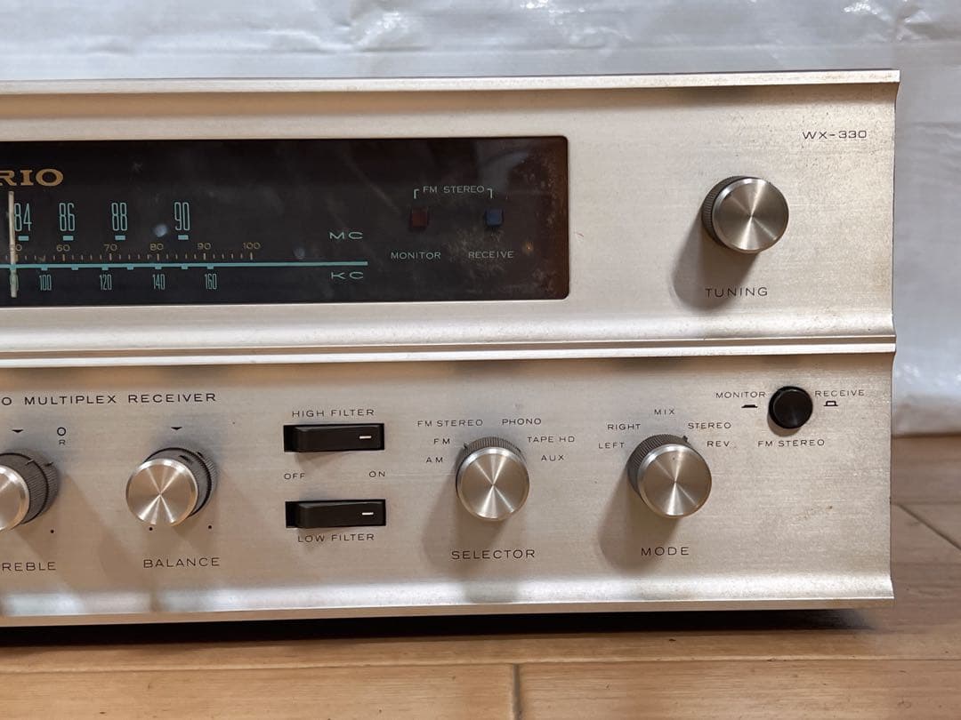 TRIO / トリオ WX-330 真空管式 ステレオレシーバー