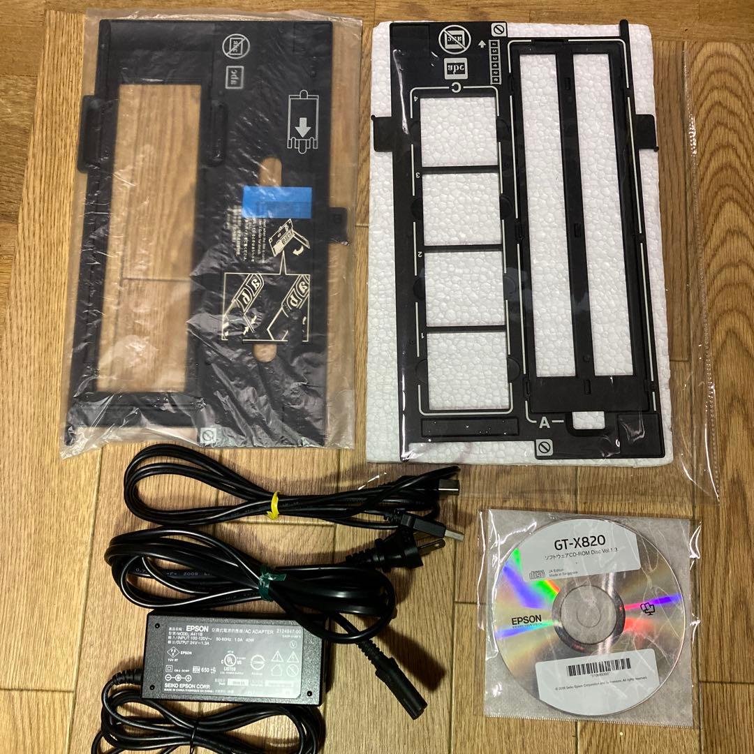 エプソン GT-X820 フィルムスキャナー 35mmフィルムホルダー付動作快調