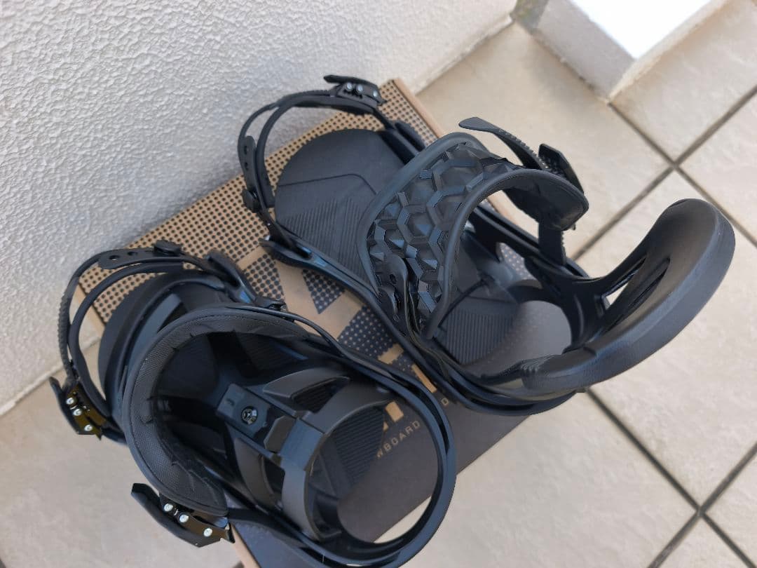 Link スノーボードビンディング ブラック Lサイズ