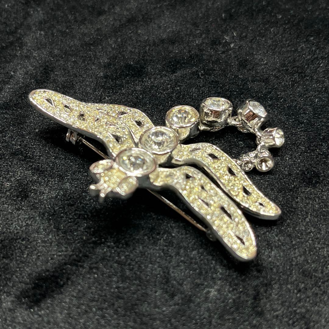 クリスチャンディオール トンボブローチ アクセサリー《ジャンク》