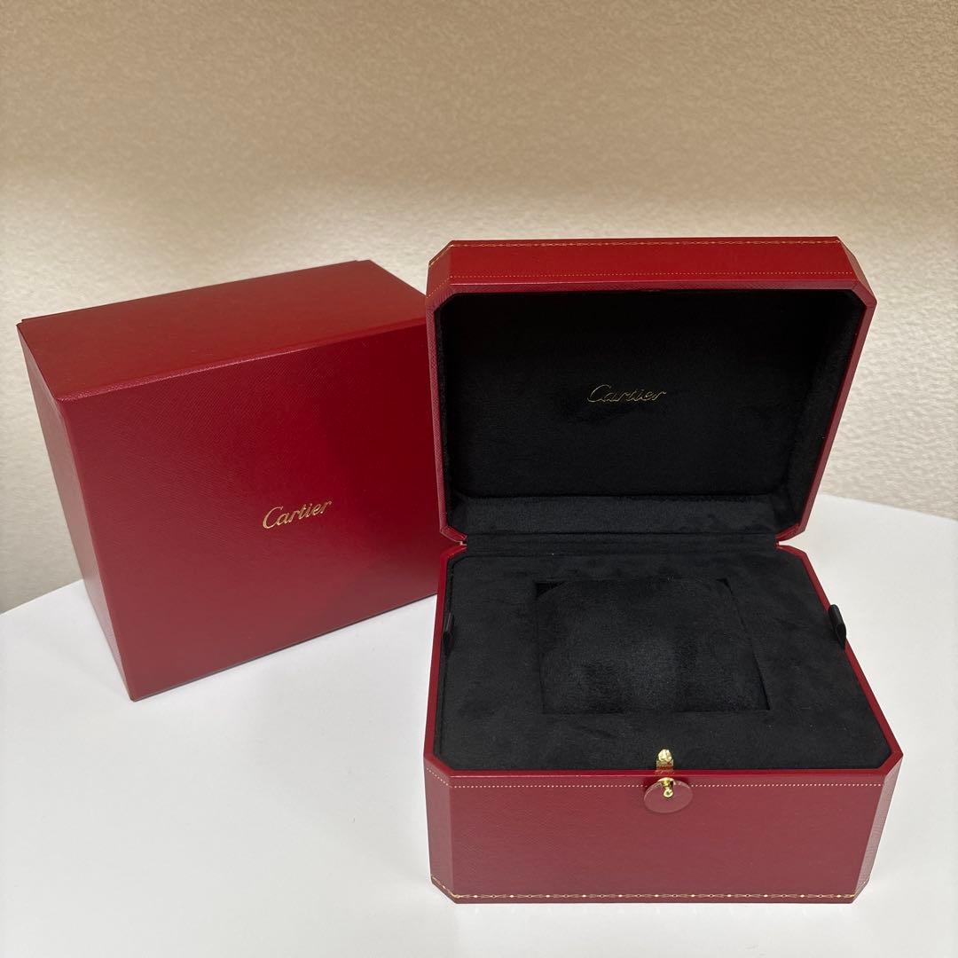 【美品】Cartier レッドレザーボックス