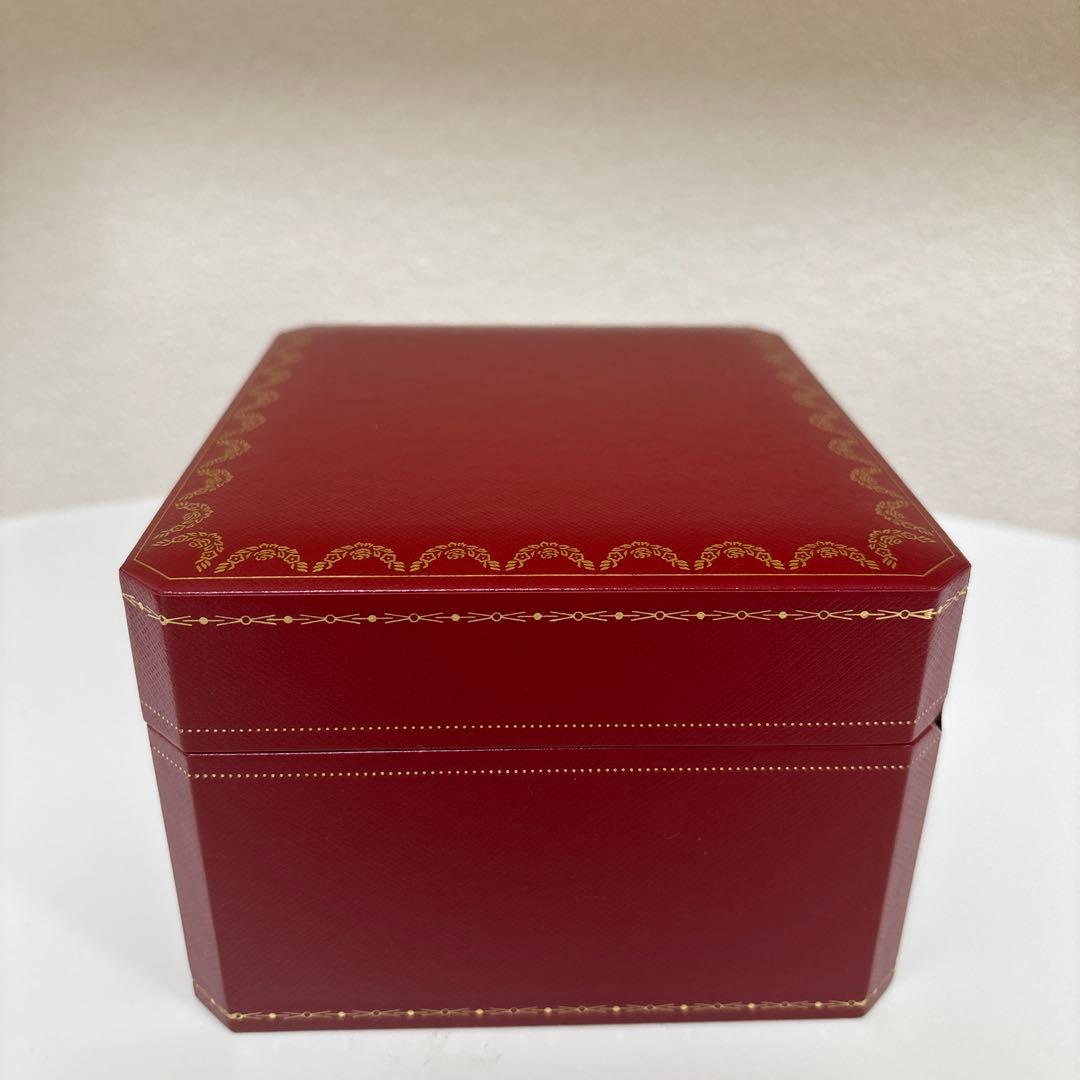 【美品】Cartier レッドレザーボックス