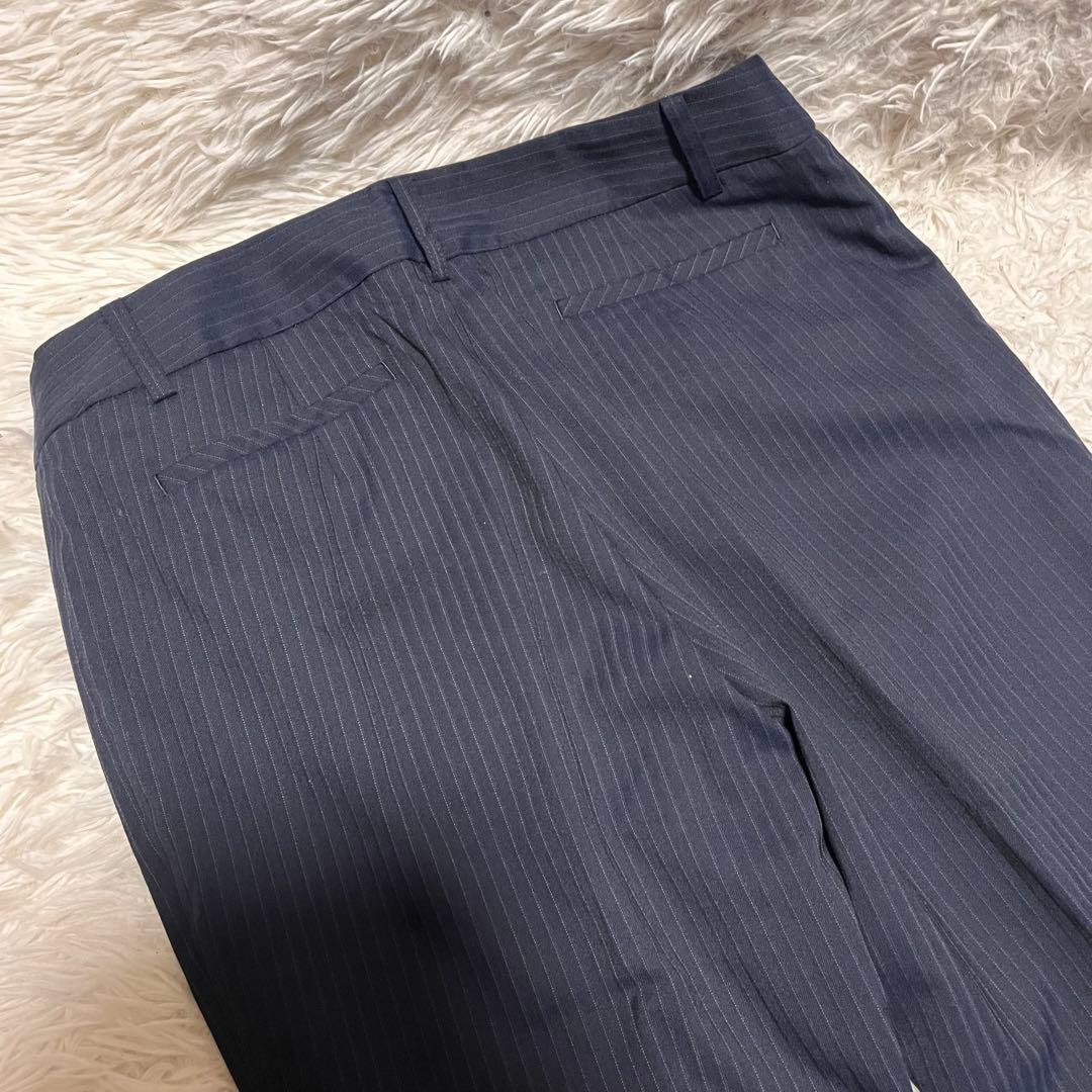 【美品】LES MUES ビジネススーツ　L シルク混　ストレッチ　アオキ