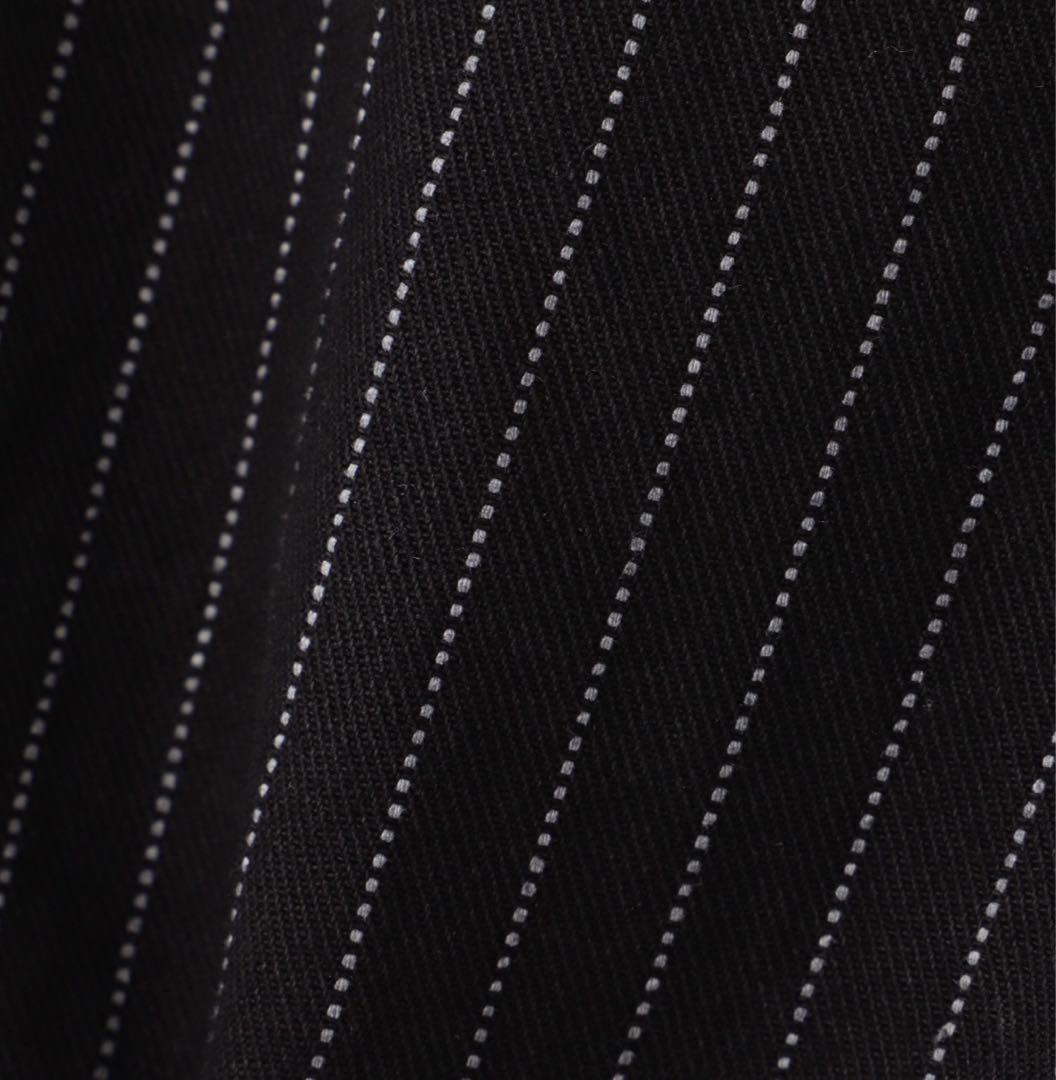 ショットschottオールドヒッコリー オーバーオール黒Mサイズ