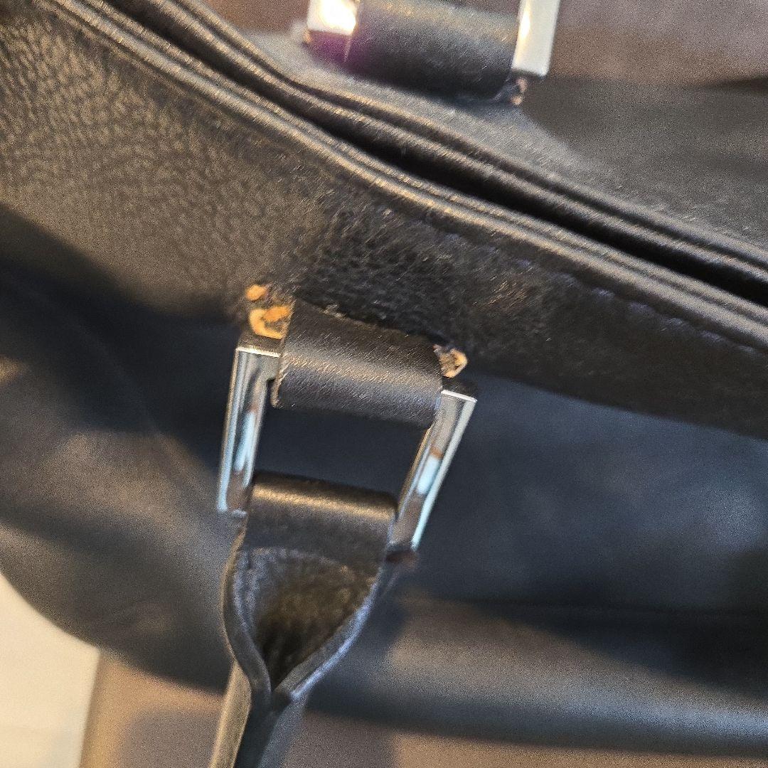 PELLE MORBIDA ビジネスバッグ ブラックレザー