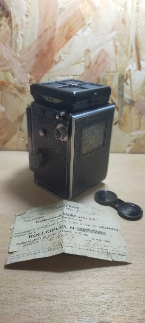 Rollei Rolleiflex 新品発売当初の保証書