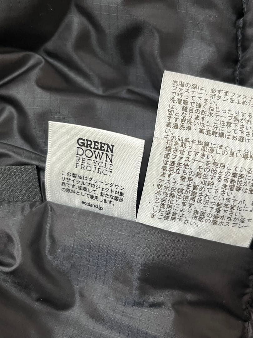 美品 ノースフェイス マカル ダウン コート モスグリーン M レディース 軽量