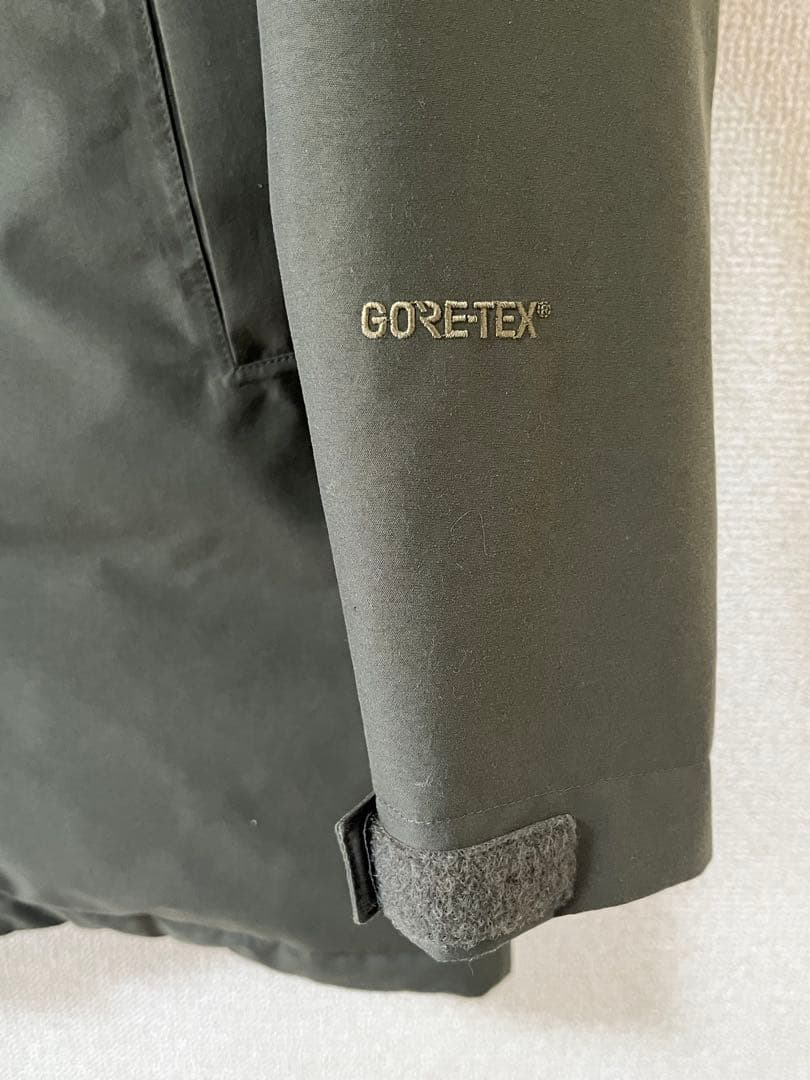 美品 ノースフェイス マカル ダウン コート モスグリーン M レディース 軽量