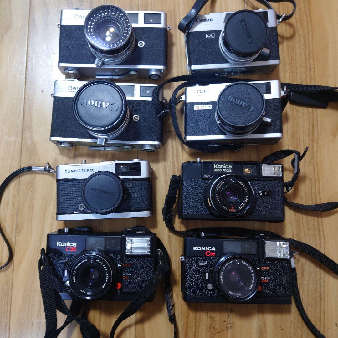 ★まとめ売り★フィルムカメラセット Canon Konica Olympus