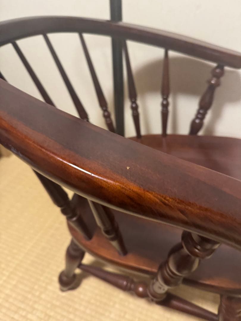 柏木工　かしわ　アームチェア　シングル　椅子　チェア　ラウンジ　ウィンザー