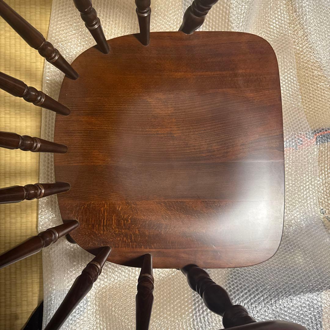 柏木工　かしわ　アームチェア　シングル　椅子　チェア　ラウンジ　ウィンザー