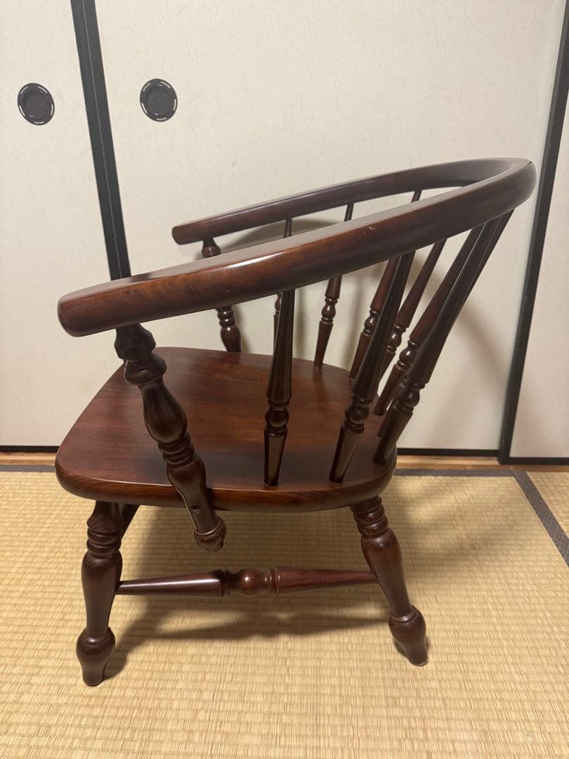 柏木工　かしわ　アームチェア　シングル　椅子　チェア　ラウンジ　ウィンザー