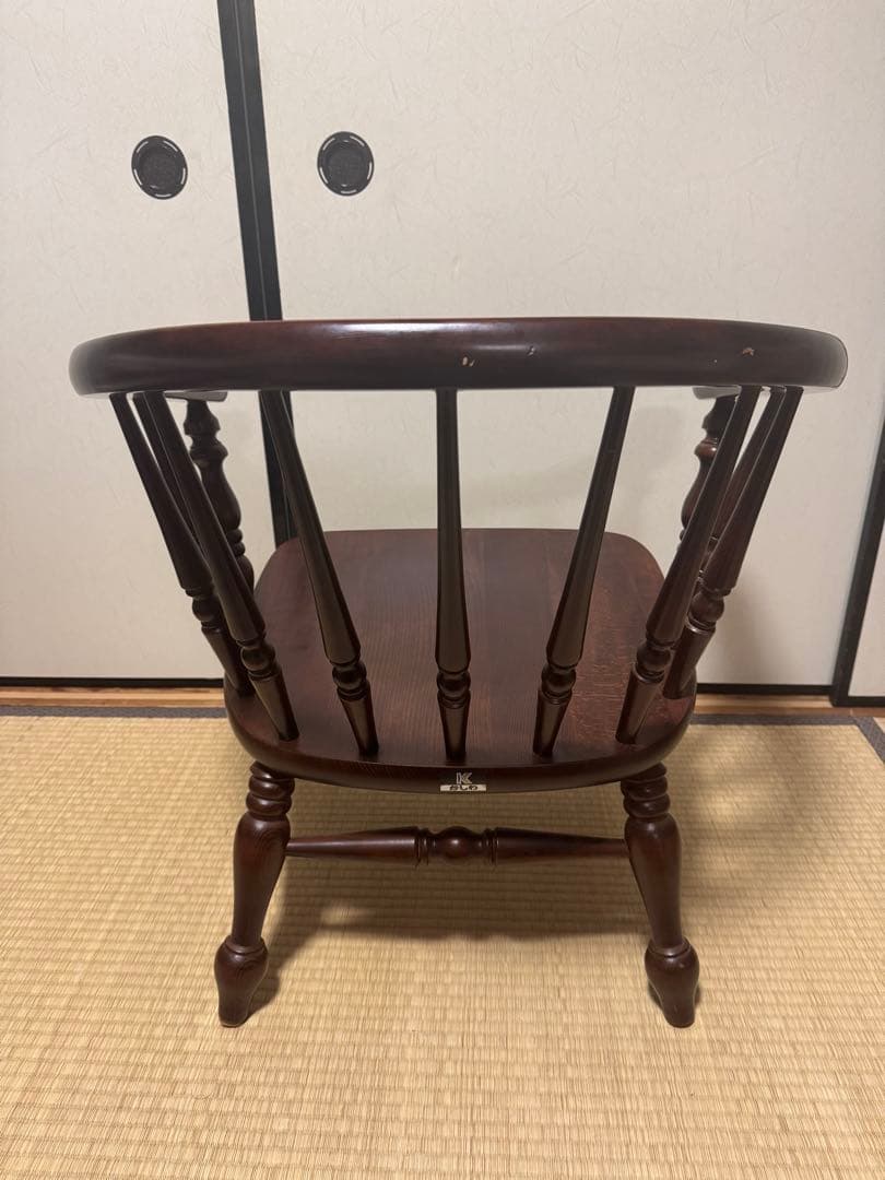 柏木工　かしわ　アームチェア　シングル　椅子　チェア　ラウンジ　ウィンザー