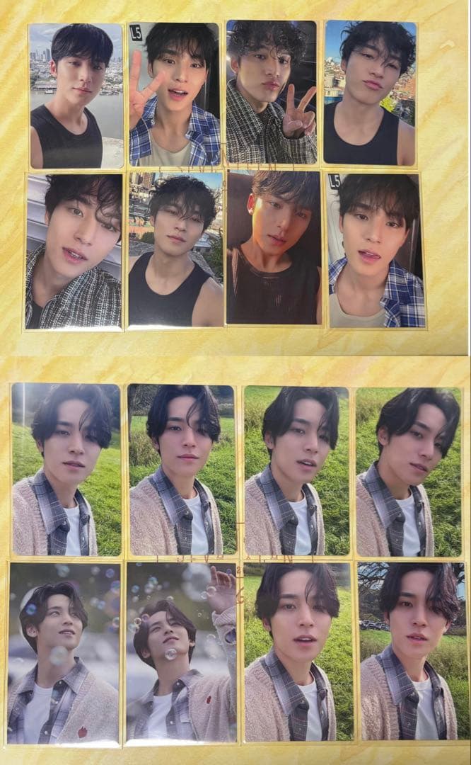 ミンギュ SPILL THE FEELS 消費期限 会場限定 16枚コンプセット