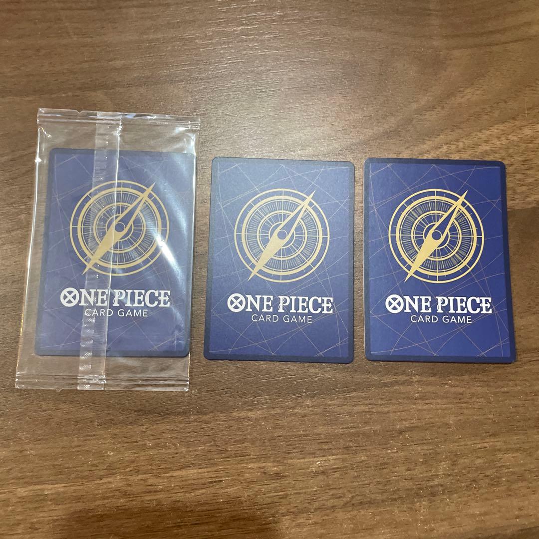 ワンピースカード エモーション モンキーDルフィ プロモカード 3枚セット