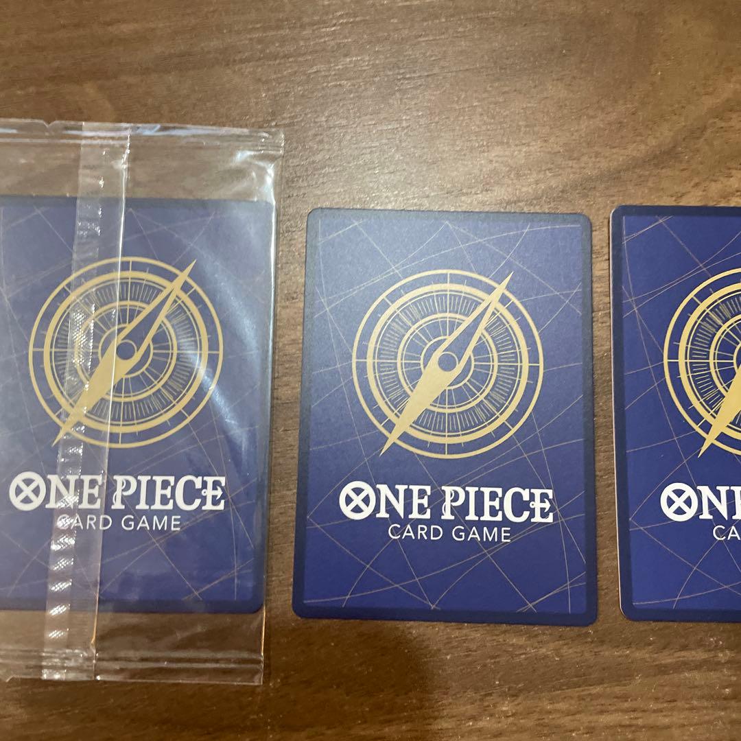 ワンピースカード エモーション モンキーDルフィ プロモカード 3枚セット