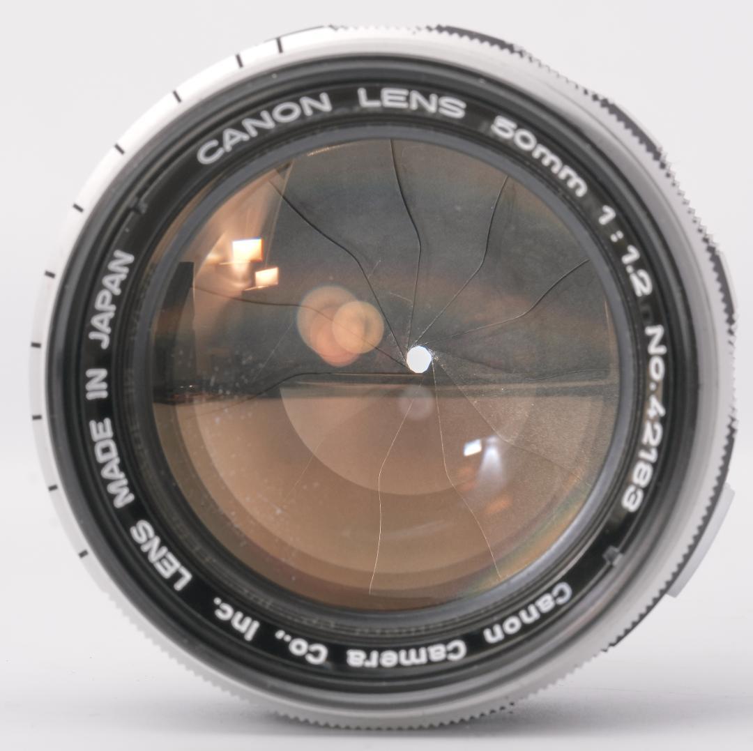 フィルムカメラ CANON 50mm F1.2 L39