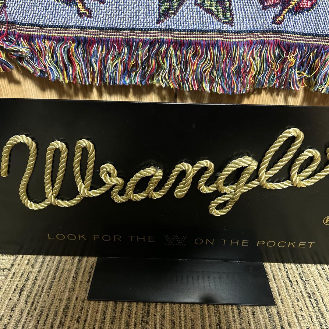 【希少】wrangler ラングラー　看板　ディスプレイ　非売品