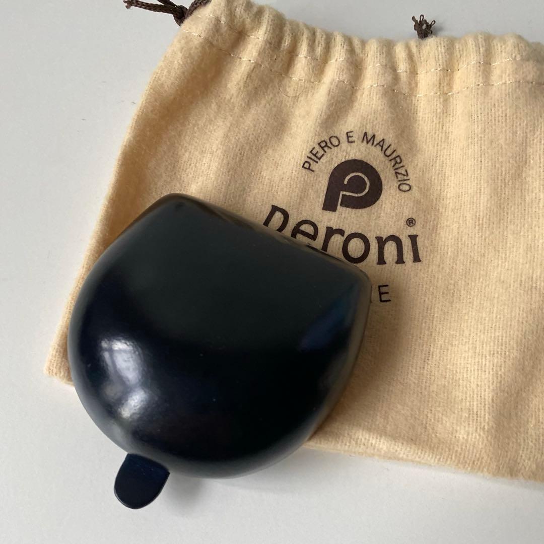 ペローニ 小銭入れ ブラック イタリア ハンドメイド シームレス