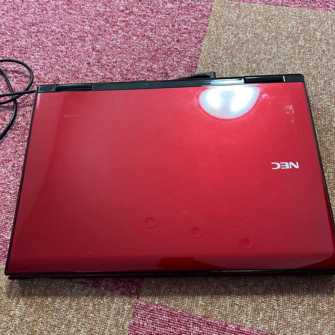 NEC LaVie ノートPC Intel Core i7 赤