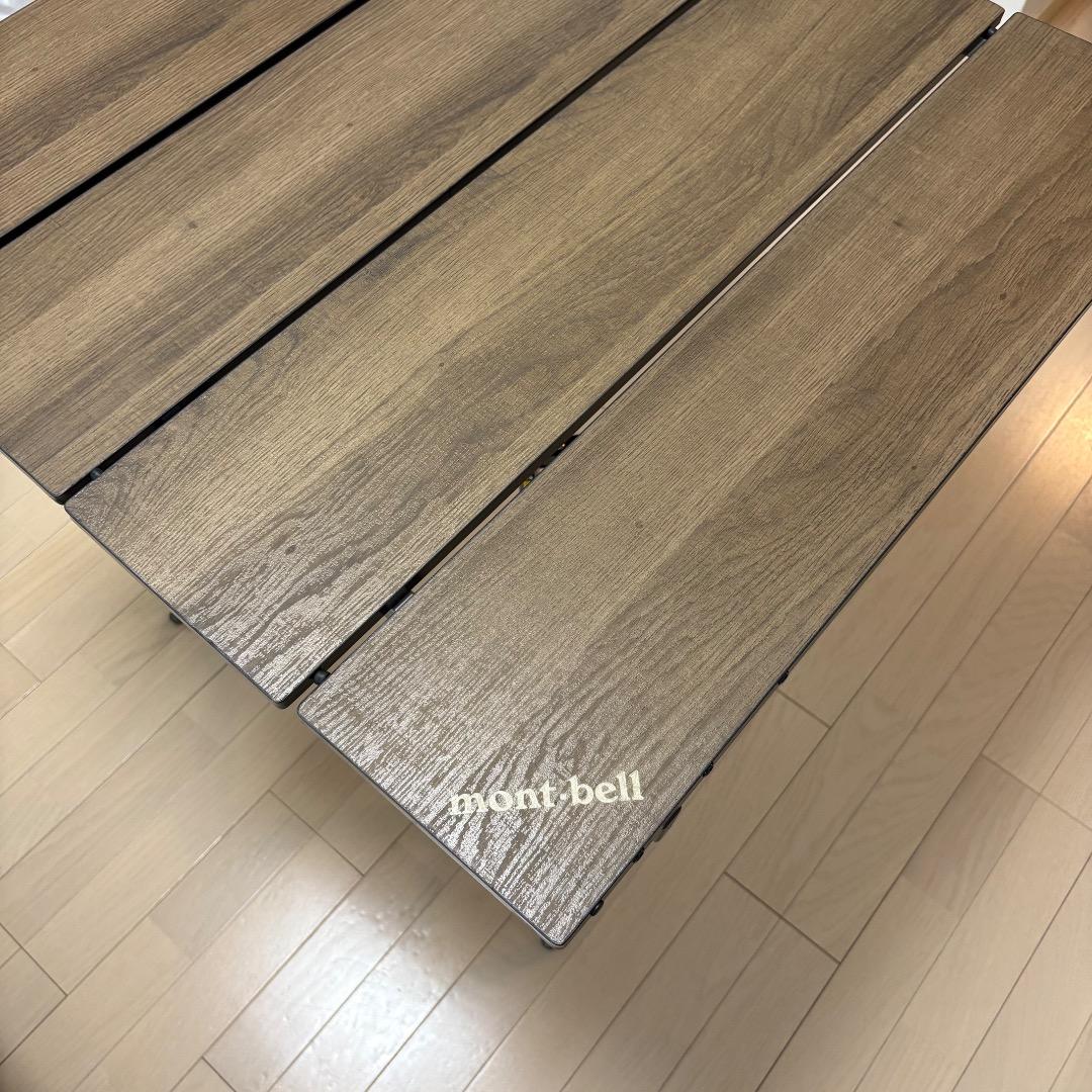 モンベル　マルチ フォールディング テーブル　BLブラウン