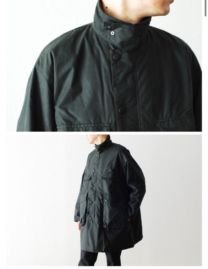 美品】Barbour × Kaptain Sunshine トラベラーコート