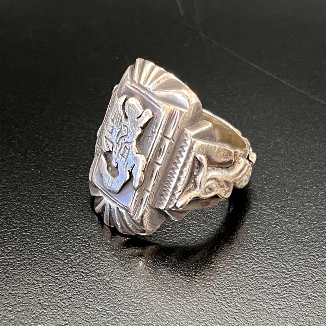 30s 40s ビンテージ メキシカンバイカーリング 50s ロカビリー