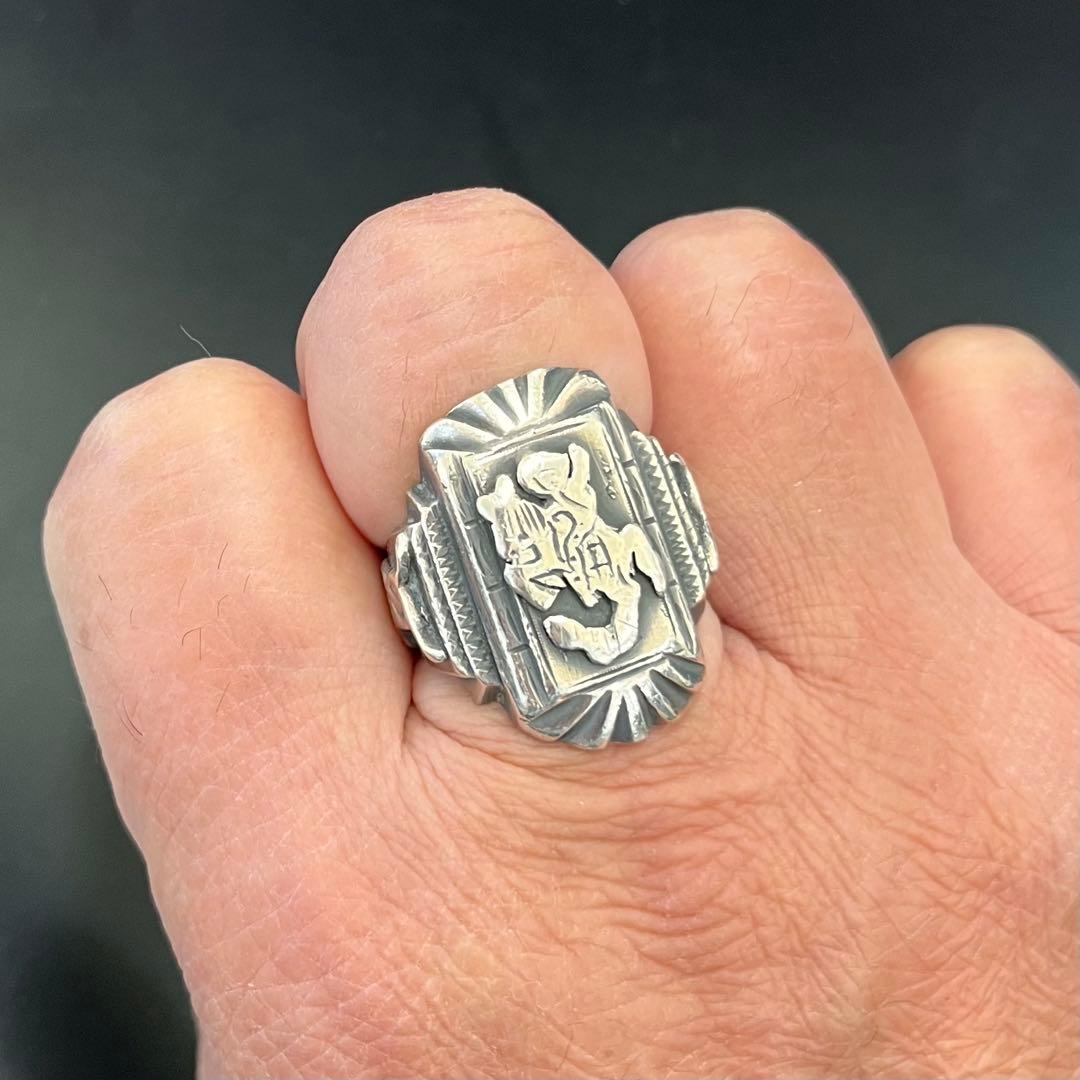 30s 40s ビンテージ メキシカンバイカーリング 50s ロカビリー