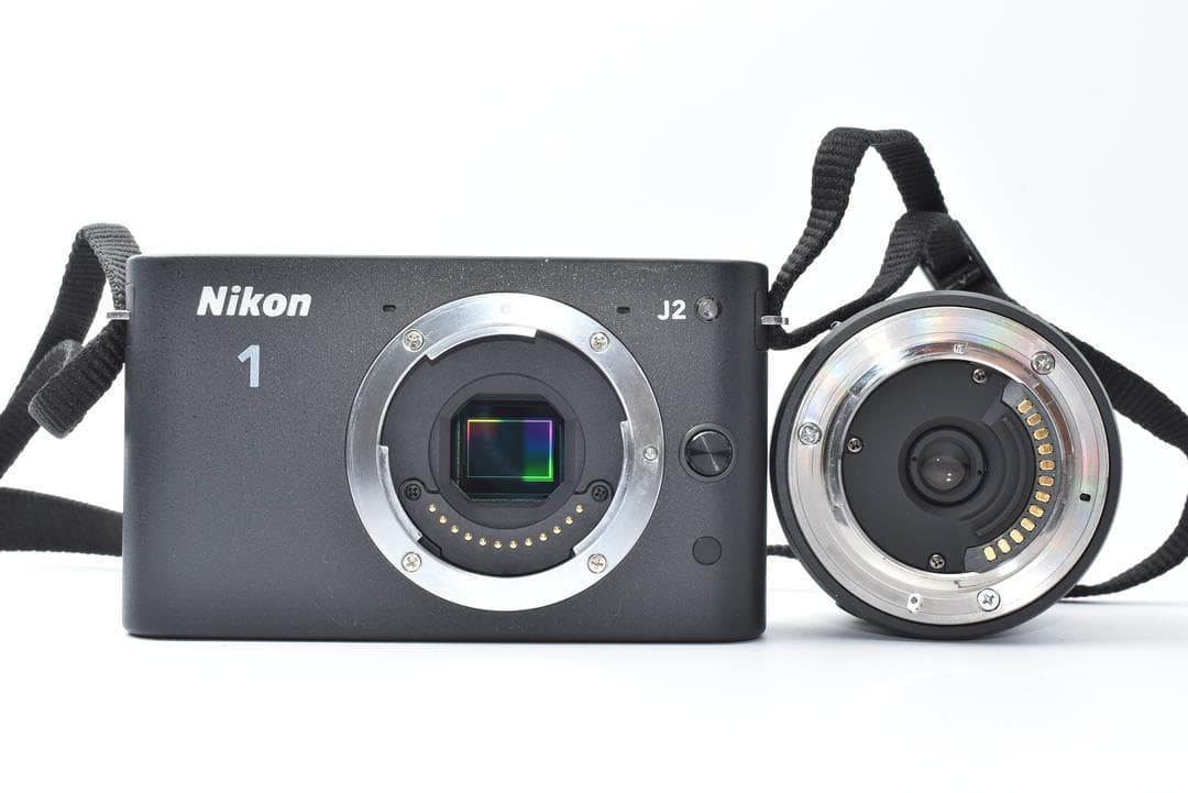 【美品】Nikon 1 J2 ブラック 10-30mmレンズキット