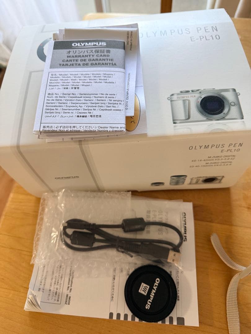 【美品・箱付き】OLYMPUS PEN E-PL10 ダブルズームキット