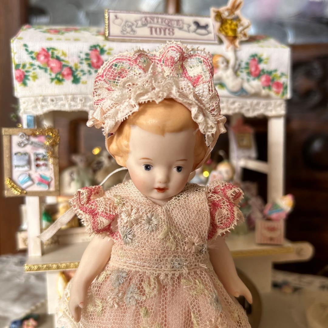 ビスクドール　勿忘草ちゃん