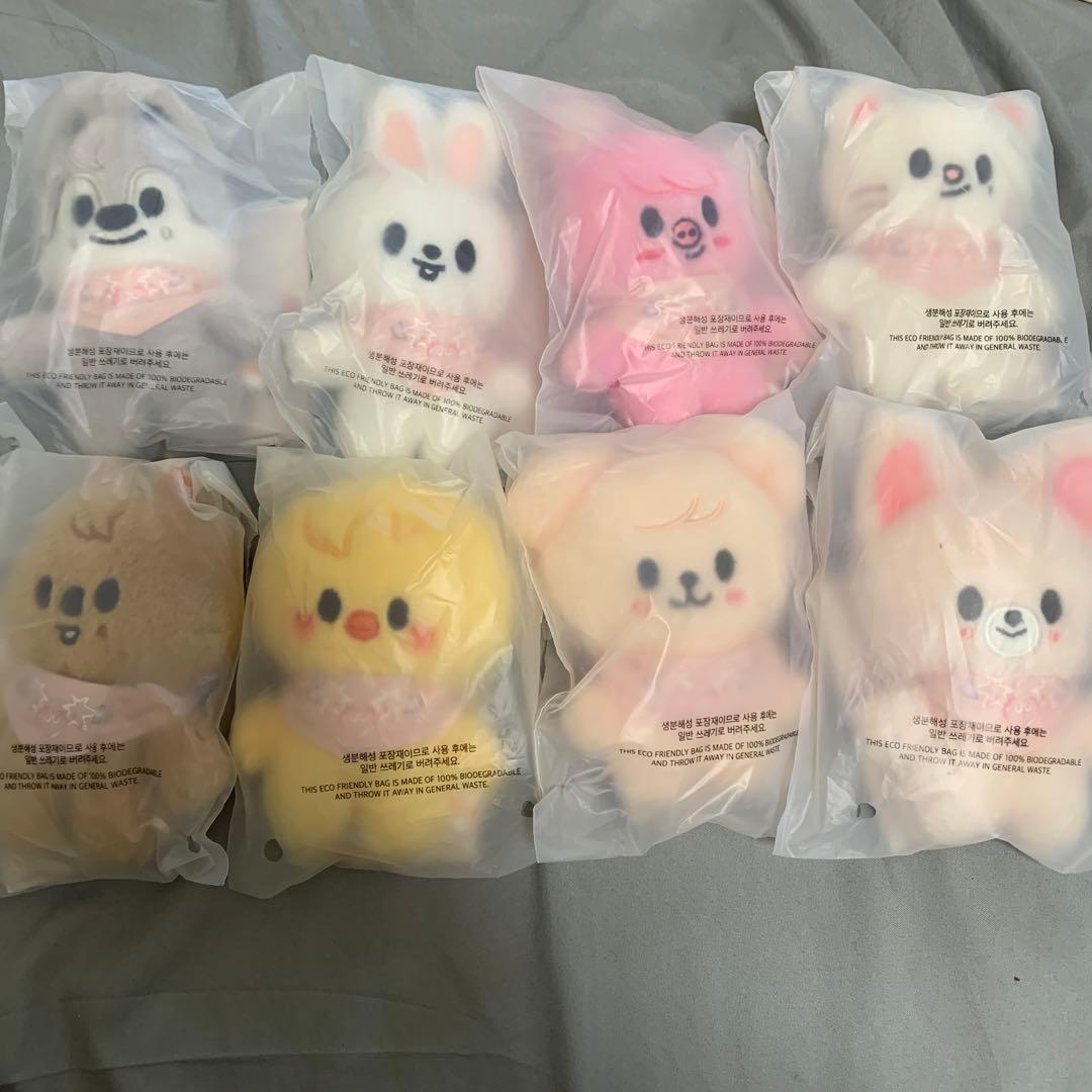 straykids skzoo ぬい　10cm 5’CLOCK コンプ　セット