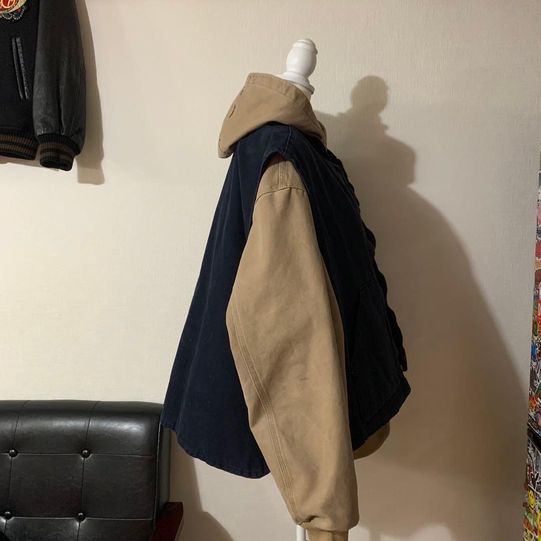 Carhartt ダック ベスト メキシコ製 キルティング Mexico