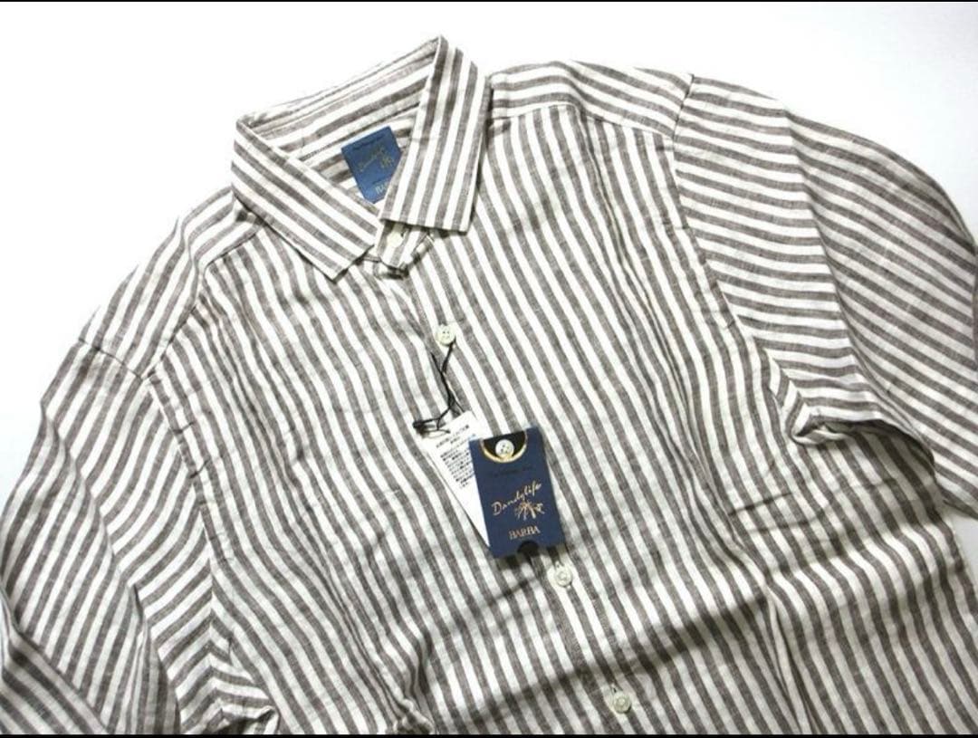 BARBA バルバ DANDYLIFE リネンシャツ （未使用）