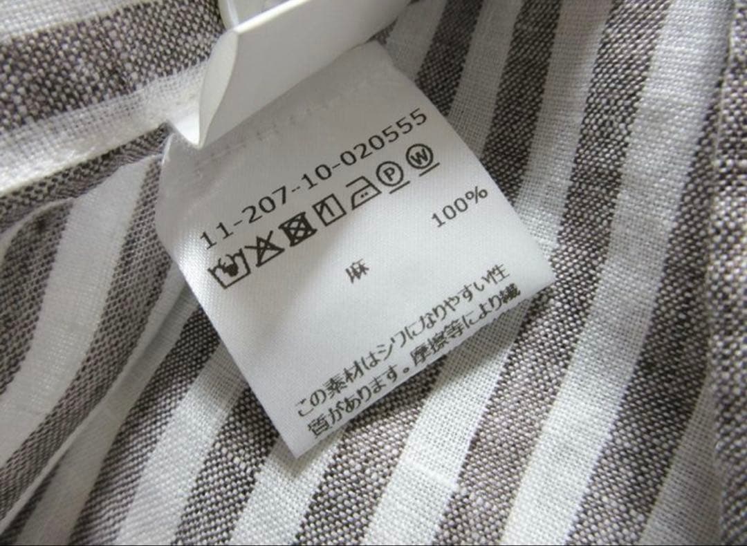 BARBA バルバ DANDYLIFE リネンシャツ （未使用）