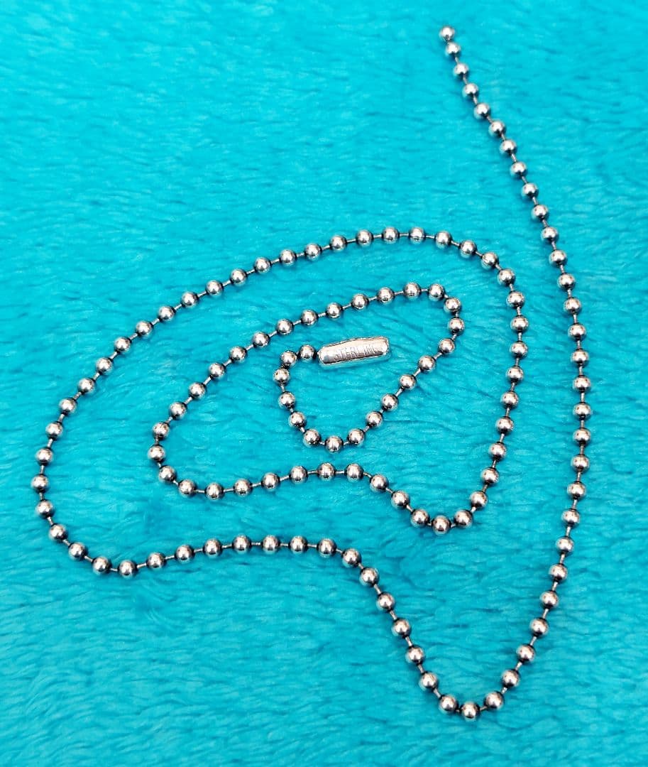 OLD STERLING刻印 約42cm クロムハーツ 純正ボールチェーン ③