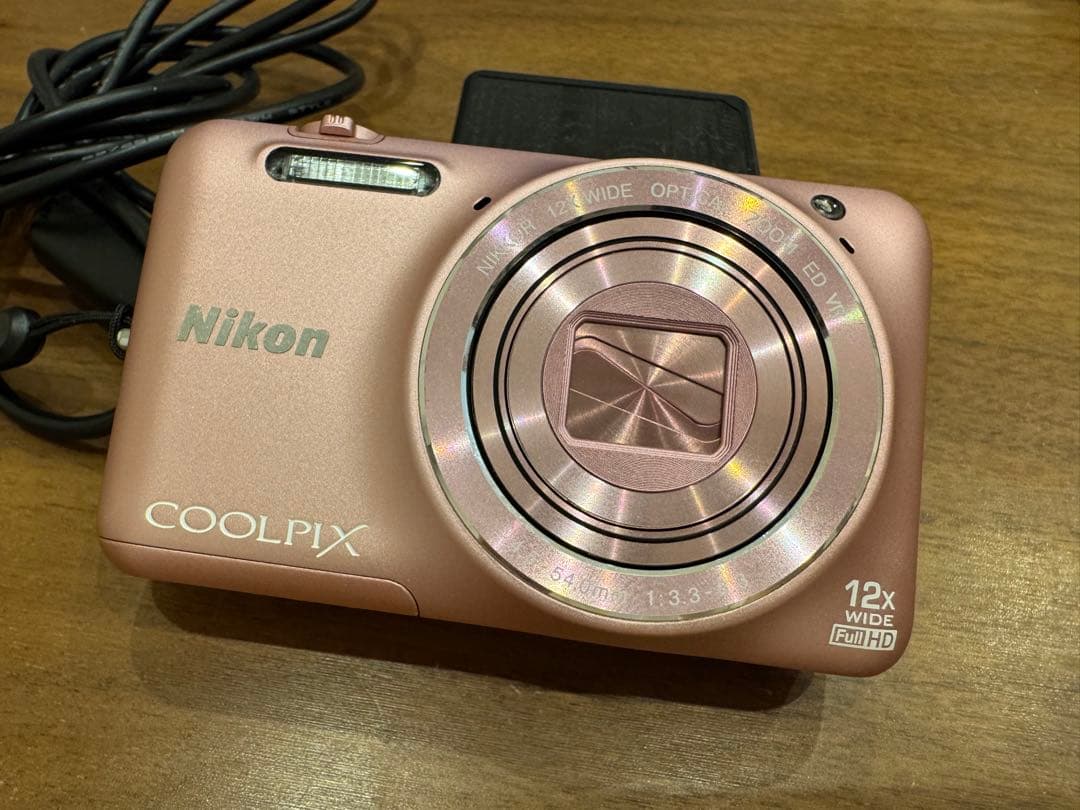 【動作確認済】美品 Nikon COOLPIX S6600 シルキーピンク
