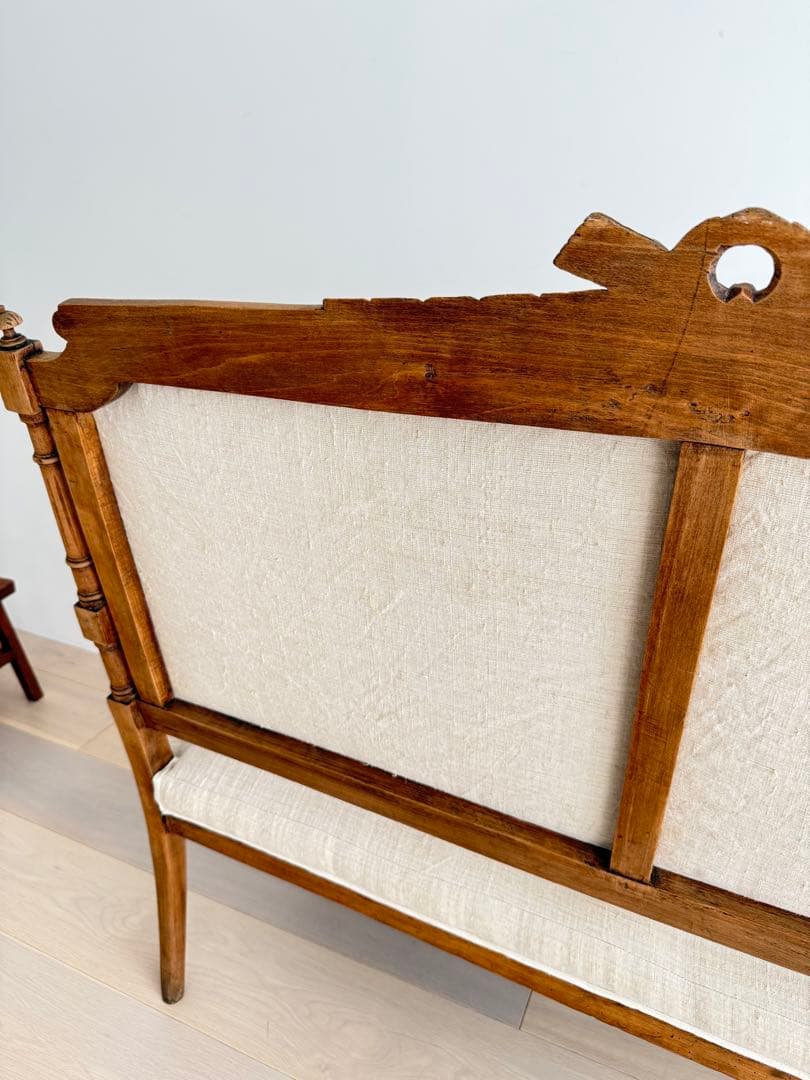 N*Y様 ベルギーアンティークソファベンチクランクマルチェロkrank marc