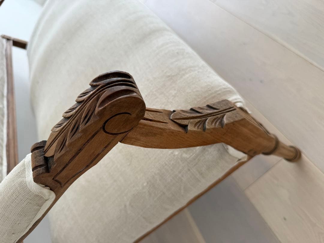 N*Y様 ベルギーアンティークソファベンチクランクマルチェロkrank marc