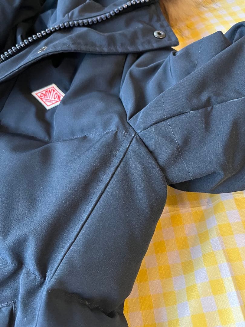 本日限定お値下げ‼️ダントン【XS 】ロングダウンコート　ネイビー【34】