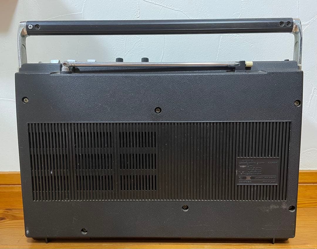 希少昭和レトロ SONY CF-1980 ラジカセ カセットコーダー FM/AM