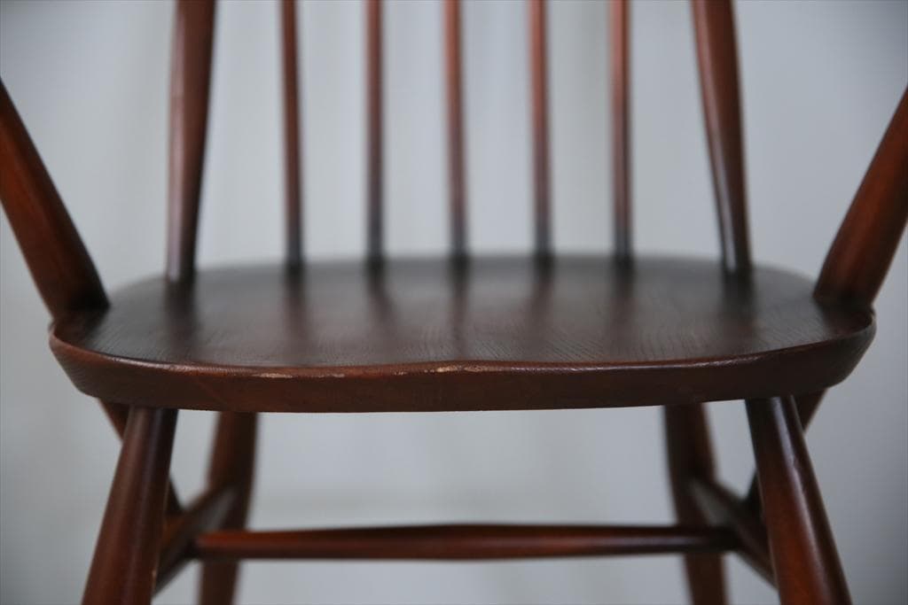 英国アンティークERCOLアーコールクエーカーアームチェア/イス91-152-5