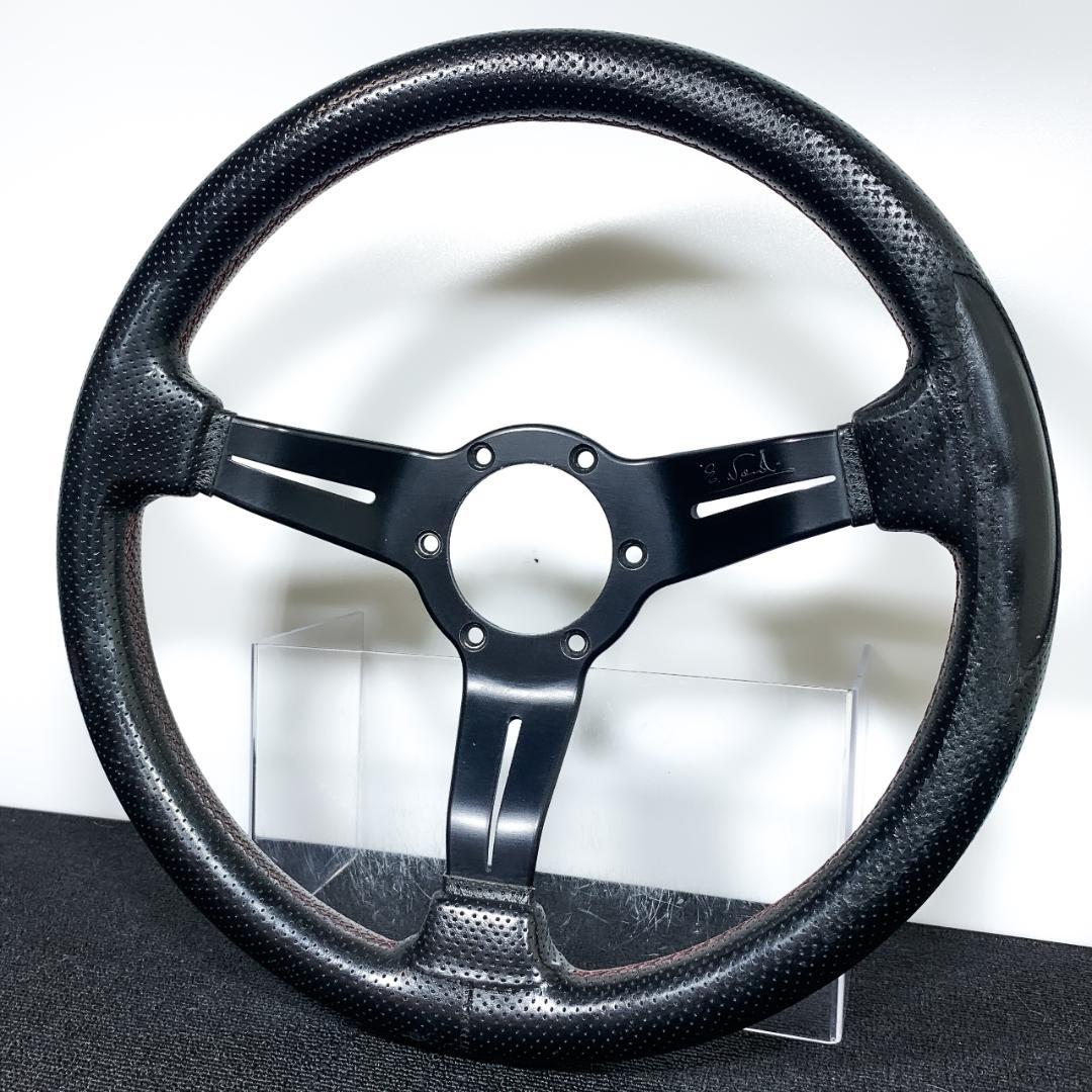 ナルディ スポーツタイプ ラリー 33cm ディープコーン パンチングレザー