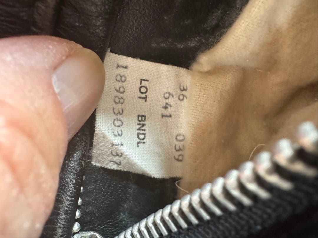 schott ショットブラック シングルライダースジャケット　36 M相当