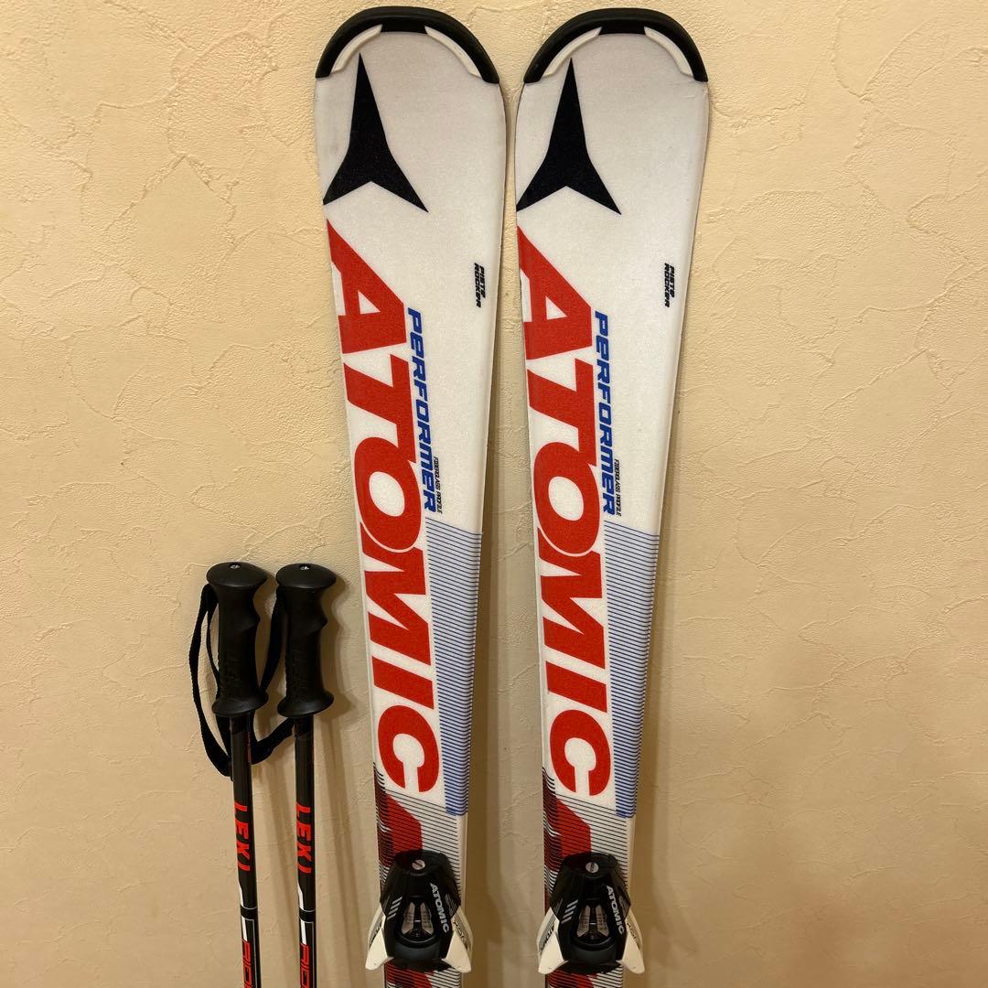 ◾️カービングスキーセット　スキー板130㎝ ブーツ23.5㎝　子供用　ジュニア用