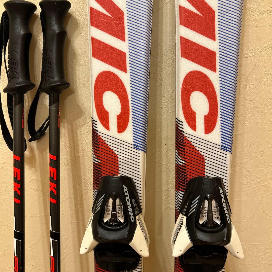 ◾️カービングスキーセット　スキー板130㎝ ブーツ23.5㎝　子供用　ジュニア用